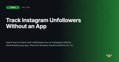 Track Instagram Unfollowers Without an App